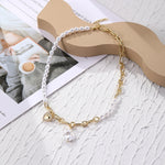 Ladies Temperament Necklace Collarbone Chain, N2209-2 Light Drilling Love, N2209-11 Colorful Love, N2209-5 Double-layer Green Love, N2209-1 Twist Stick Square Pearl, N2209-6 Oval White Flower, N2209-7 Long White Flower, N2209-9 Bow