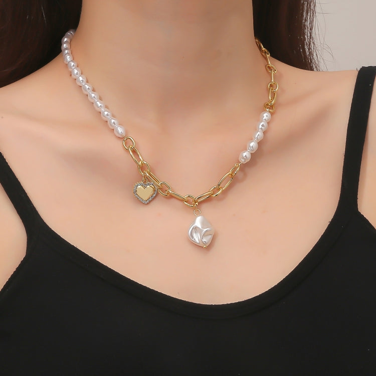 Ladies Temperament Necklace Collarbone Chain, N2209-2 Light Drilling Love, N2209-11 Colorful Love, N2209-5 Double-layer Green Love, N2209-1 Twist Stick Square Pearl, N2209-6 Oval White Flower, N2209-7 Long White Flower, N2209-9 Bow