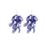 Long Exaggerated Fabric Art Handmade Petal Earrings, E1908-21 Blue, E1908-22 Yellow, E1908-23 Red, E1908-24 Pink, E1908-25 Black, E1908-26 White, E1908-27 Blue, E1908-28 Red, E1908-29 Black, E1908-30 Yellow, E1908-31 Pink, E1908-32 White, E1908-33 Blac...