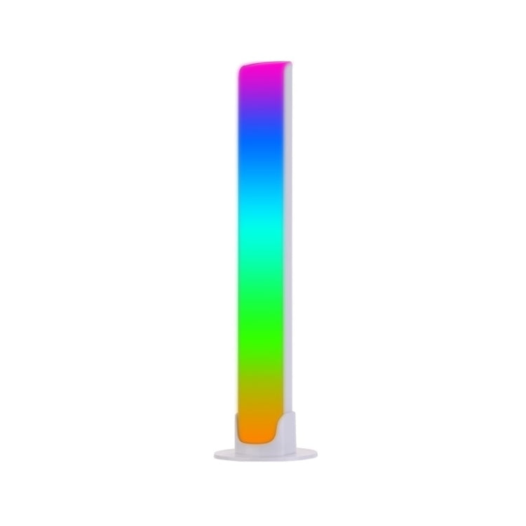 RGB 사운드 제어 리드미컬 반응 조명 음악 분위기 LED 픽업 조명, 충전식, 플러그인