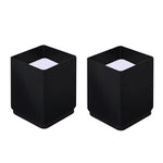 2개 세트 가구용 탄소강 감싸는 높이 조절 발 패드, 스타일:, 원형 4x5cm (검정), 원형 4x5cm (갈색), 원형 6x5cm (검정), 원형 6x5cm (갈색), 원형 6x10cm (검정), 원형 6x10cm (갈색), 사각 4x5cm (검정), 사각 4x5cm (갈색)