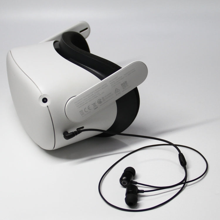 Meta Quest 2 VR 안경 이어인 헤드셋 3.5 엘보우 알루미늄 이어폰용