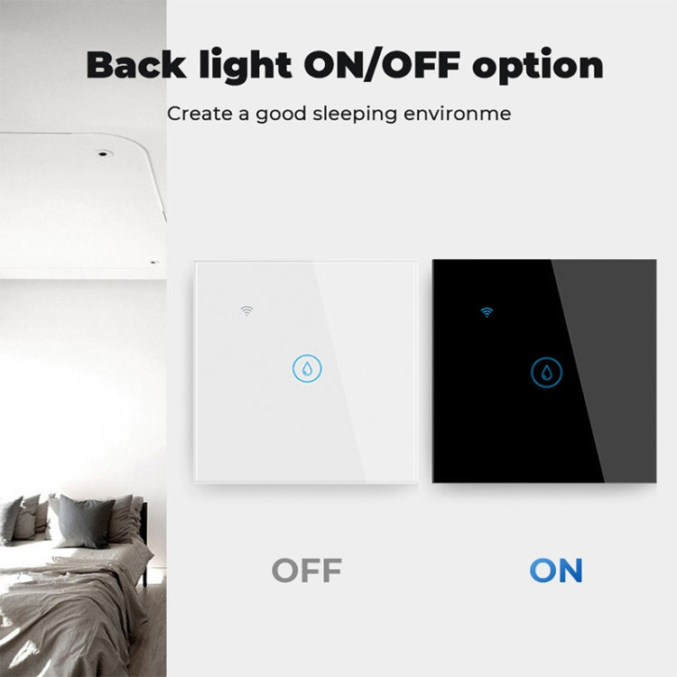 Tuya ZigBee 40A 스마트 고출력 온수기 조명 에어컨 스위치 타이머 음성 리모컨, ZigBee 40A 화이트, ZigBee 40A 블랙