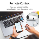 Tuya ZigBee 40A 스마트 고출력 온수기 조명 에어컨 스위치 타이머 음성 리모컨, ZigBee 40A 화이트, ZigBee 40A 블랙