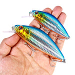HENGJIA 장거리 캐스팅 싱킹 미노우 가짜 미끼, 9.5cm 15g, 12cm 32g