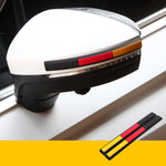 Car Rearview Mirror Door Side Decoration Anti-collision Rubber Strips
