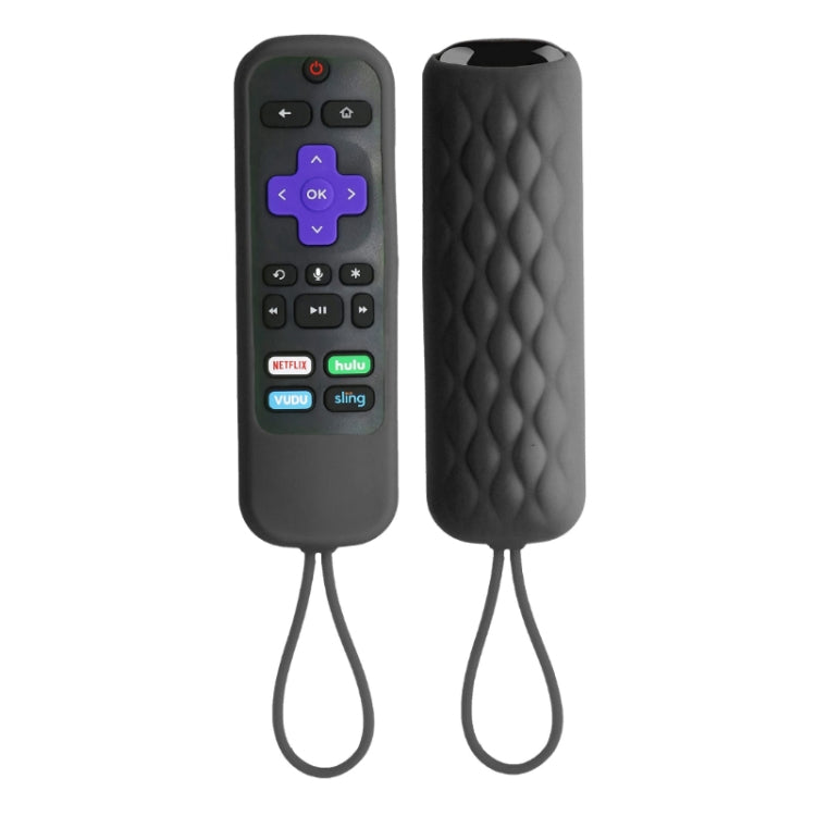TCL Roku 3600R/3900/Voice RCAL7R용 리모컨 실리콘 케이스 2개
