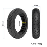 10x2.125 인치 솔리드 타이어 Ninebot Segway F20/F25/F30/F40 전기 스쿠터용, 10x2.125 인치