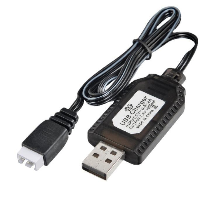 7.4V 리튬 배터리 충전기 장난감 비행기 액세서리 USB 데이터 케이블
