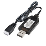 7.4V 리튬 배터리 충전기 장난감 비행기 액세서리 USB 데이터 케이블