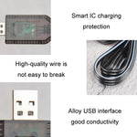 7.4V 리튬 배터리 충전기 장난감 비행기 액세서리 USB 데이터 케이블