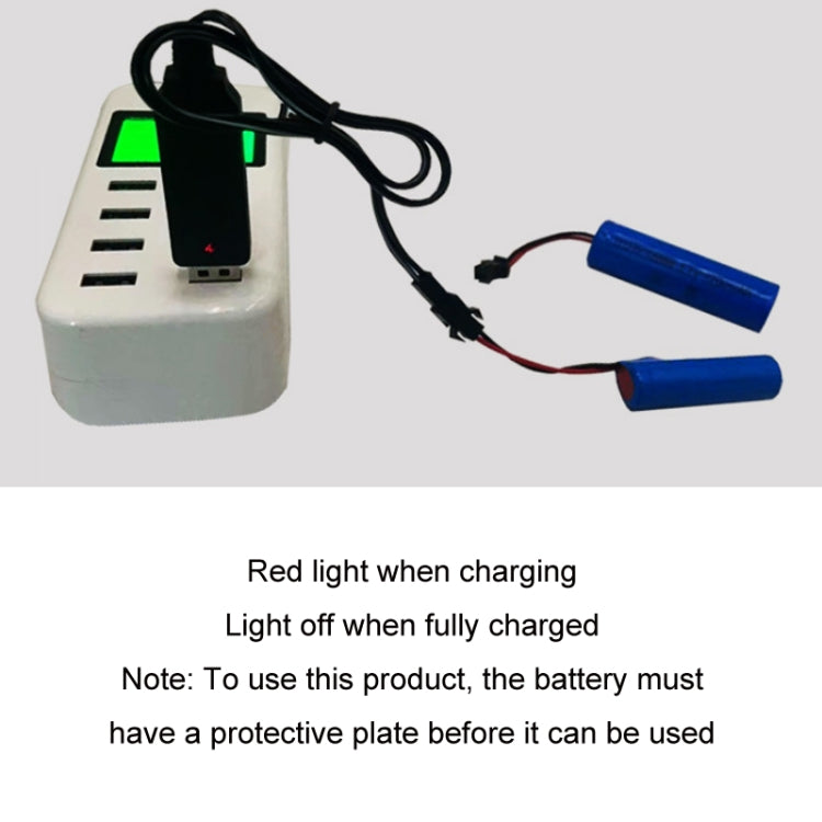 3.7V 전방 리튬 배터리 충전기 장난감 충전 케이블