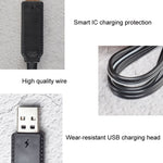 3.7V x 2 USB 스마트 칩 4축 비행기 충전 케이블