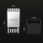 Kacheeg 스테인리스 스틸 스테이크 텐더라이저 양면 고기 루퍼, 스타일:, 양면 고기 루퍼