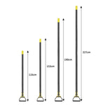 MYL-10 등자형 고리 제초기 정원 도구, 3단 1.2m, 4단 1.6m, 5단 2.0m, 6단 2.4m