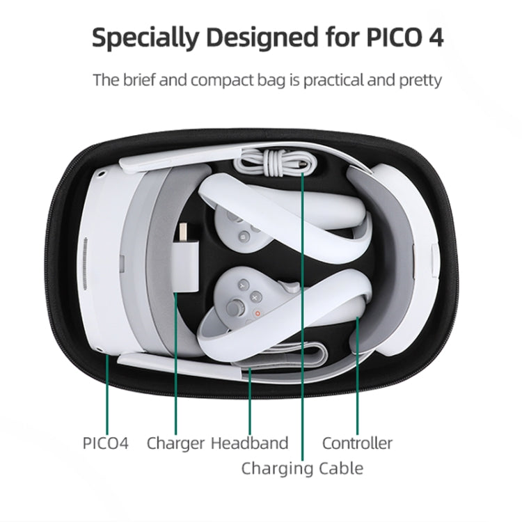 PICO 4 Hifylux PC-BF16 VR 안경 올인원 헤드웨어 보호 보관 가방, PC-BF16