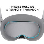 PICO 4 Hifylux PC-ZF17 렌즈 보호 VR 안경 방진 스펀지 패드, PC-ZF17 연회색