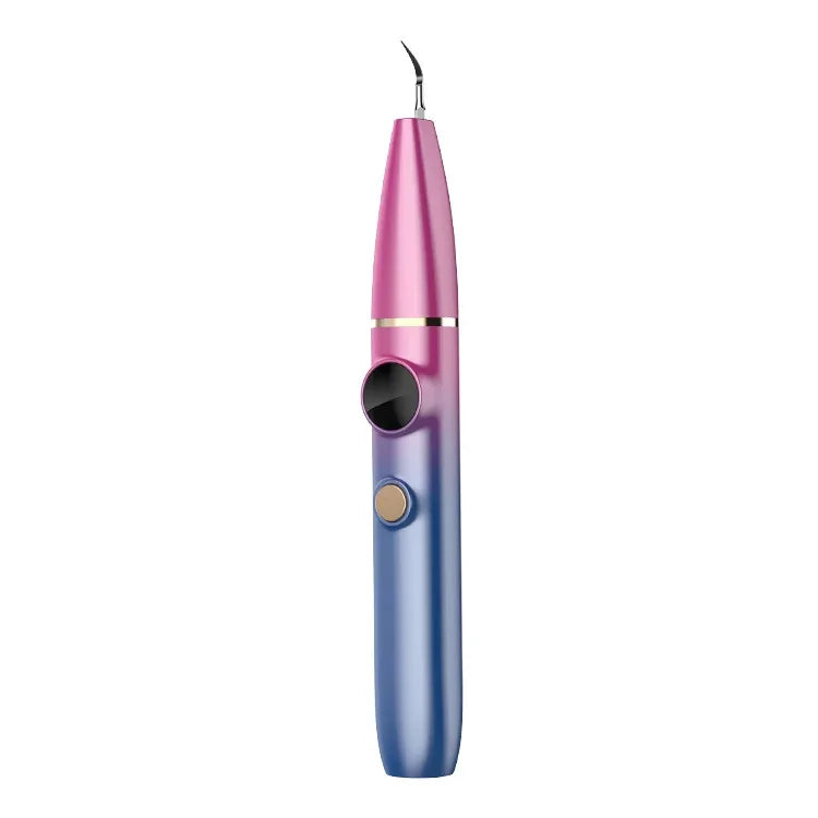 FY-B700 시각 초음파 스케일러 치석 제거 치아 얼룩 제거 치과 미용 기기, 블루 그라데이션, 레드 블루 그라데이션