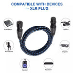 수 → 암 캐논 라인 오디오 케이블 마이크 전원 증폭기 XLR 케이블, KN006 1m, KN006 1.5m, KN006 2m, KN006 3m, KN006 5m, KN006 10m, KN006 15m, KN006 20m