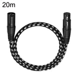 수 → 암 캐논 라인 오디오 케이블 마이크 전원 증폭기 XLR 케이블, KN006 1m, KN006 1.5m, KN006 2m, KN006 3m, KN006 5m, KN006 10m, KN006 15m, KN006 20m