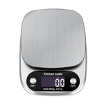 소형 다기능 주방 고정밀 전자 저울 LCD 디지털 디스플레이 식품 저울, 3kg/ 0.1g, 5kg/ 0.1g, 10kg/ 1g
