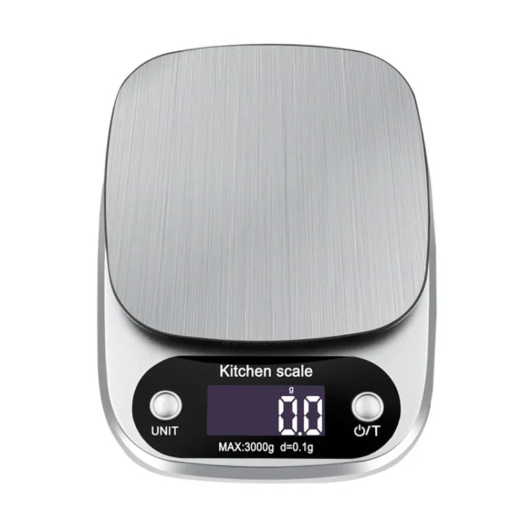 소형 다기능 주방 고정밀 전자 저울 LCD 디지털 디스플레이 식품 저울, 3kg/ 0.1g, 5kg/ 0.1g, 10kg/ 1g