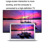 HD55Y VGA to HDMI 어댑터 케이블 VGA+USB to HD 1080P 변환기 전원 공급 포함, VGA+USB to HDMI