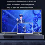 HD55Y VGA to HDMI 어댑터 케이블 VGA+USB to HD 1080P 변환기 전원 공급 포함, VGA+USB to HDMI
