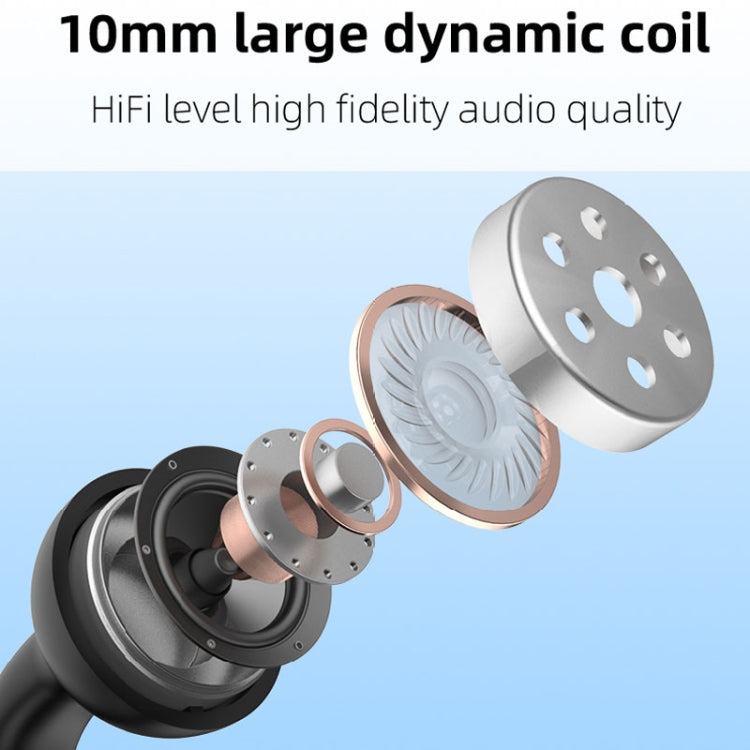 M-S8 Wireless Stereo Single Ear Clip-on Bluetooth Earphone, M-S8 Single Black, M-S8 Single Gray, M-S8 Single Pink, M-S8 Single Blue