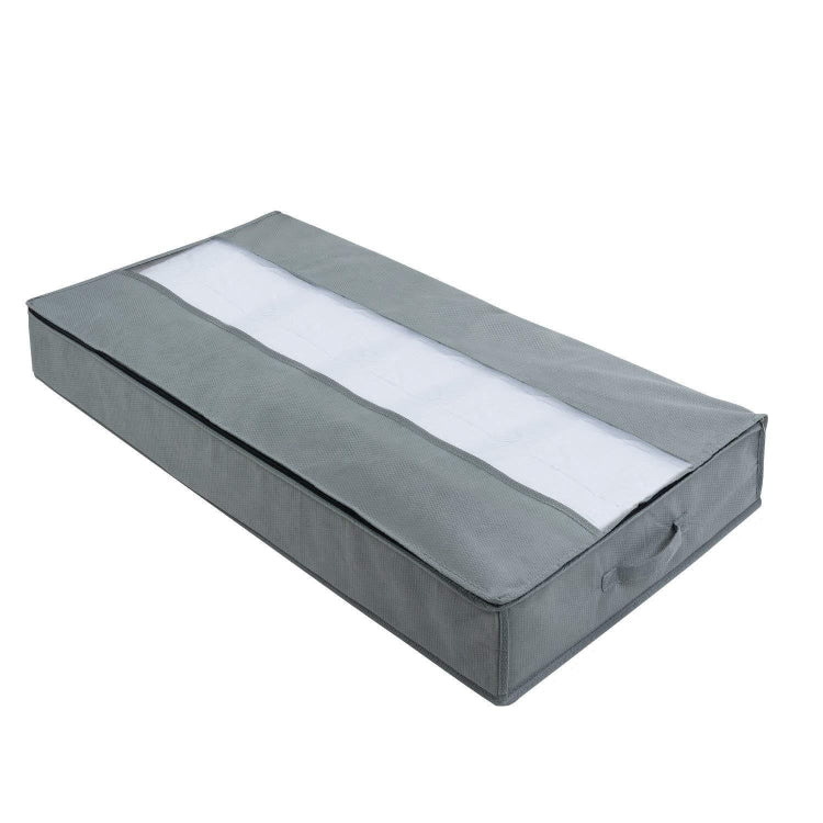 부직포 이불 보관 가방 가정용 방진 마감 가방 이사 포장 가방 100 x 50 x 15cm, 연회색, 진회색, 검정