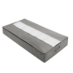 부직포 이불 보관 가방 가정용 방진 마감 가방 이사 포장 가방 100 x 50 x 15cm, 연회색, 진회색, 검정
