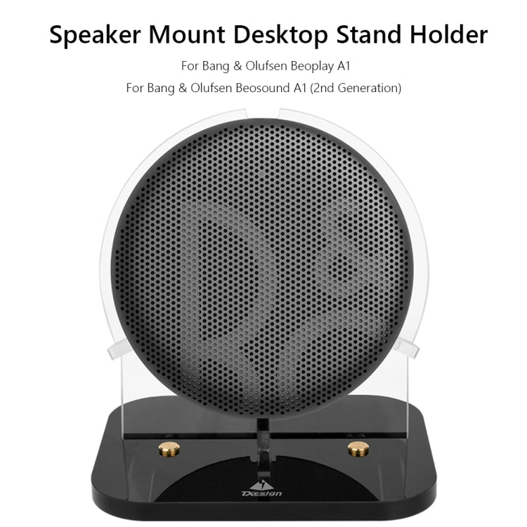 B&O Beoplay A1 / Beosound A1 2세대 스피커 아크릴 데스크탑 스탠드 홀더, B&O Beoplay A1용