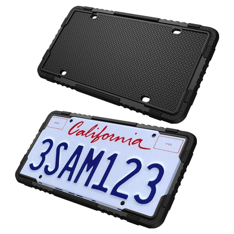 For North American Models Silicone License Plate Frame, Screw Accessories