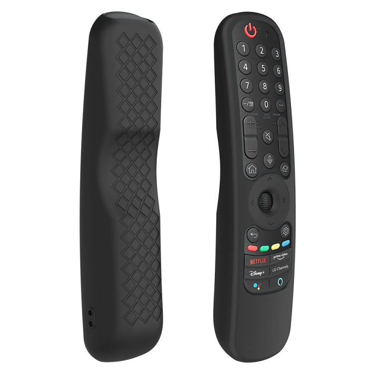 LG AN-MR21GC / AN-MR21N / AN-MR21GA TV 리모컨 실리콘 케이스, GS0020 블랙, GS0020 화이트, GS0020 발광 블루, GS0020 발광 그린