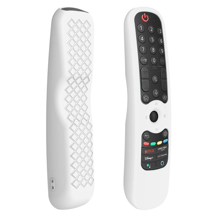 LG AN-MR21GC / AN-MR21N / AN-MR21GA TV 리모컨 실리콘 케이스, GS0020 블랙, GS0020 화이트, GS0020 발광 블루, GS0020 발광 그린