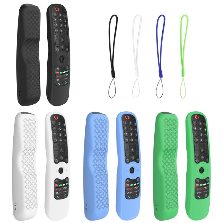 LG AN-MR21GC / AN-MR21N / AN-MR21GA TV 리모컨 실리콘 케이스, GS0020 블랙, GS0020 화이트, GS0020 발광 블루, GS0020 발광 그린