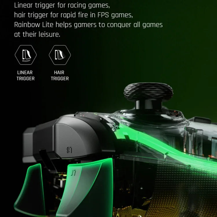 RGB 라이트 유선 게임패드 컨트롤러 PC/스위치용, BIGBIGWON C1 S