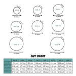 SiR013 8.7mm 곡선형 야외 스포츠 실리콘 반지, 11호, 12호, 13호, 14호