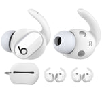 Beats Studio Buds AhaStyle PT172 이어폰 실리콘 이어캡, 스타일:, 이어캡 x 3+케이스 (화이트), 이어캡 x 3+케이스 (레드), 이어캡 x 3+케이스 (블랙), 이어캡 (화이트), 이어캡 (블랙), 이어캡 (레드)