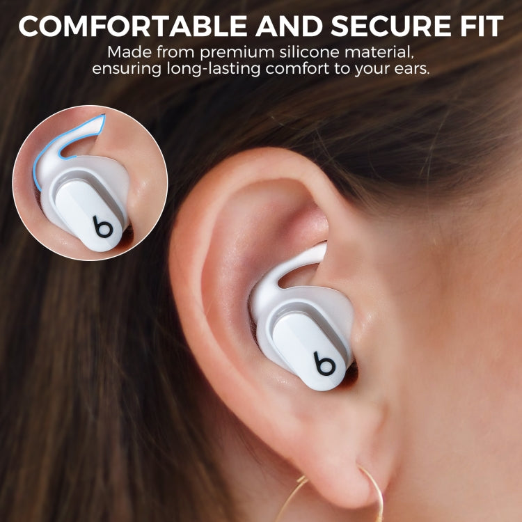 Beats Studio Buds AhaStyle PT172 이어폰 실리콘 이어캡, 스타일:, 이어캡 x 3+케이스 (화이트), 이어캡 x 3+케이스 (레드), 이어캡 x 3+케이스 (블랙), 이어캡 (화이트), 이어캡 (블랙), 이어캡 (레드)