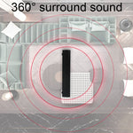 BT809S 데스크탑 롱 게이밍 블루투스 스피커, 컴퓨터 USB 플러그인 지능형 주변광 오디오