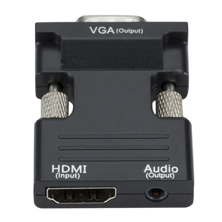 프로젝터 HDMI 어댑터 오디오 케이블 포함 컴퓨터 HD 변환기, HDMI to VGA, VGA to HDMI