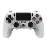 PS4 무선 블루투스 게임 컨트롤러 라이트 스트립 듀얼 진동 게임 핸들, 화이트, 블랙, 레드, 블루, 그린, 로즈 레드, 레터, 라인, 파이어 고스트, 만화, 헐크, 스켈레톤, 기어, 라이트닝, 플레임, 클라우드, 버스트, 우드 그레인, 스타 레드