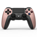 KM048 PS4용 블루투스 무선 게임패드 컨트롤러 4.0 라이트 바 포함, KM048 (바이탈리티 오렌지), KM048 (로즈 핑크), KM048 (레몬 옐로우), KM048 (마운틴 블루), KM048 (배틀 그레이), KM048 (엘레강트 실버), KM048 (엘레강트 화이트), KM048 (민트 그린)