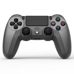 KM048 PS4용 블루투스 무선 게임패드 컨트롤러 4.0 라이트 바 포함, KM048 (바이탈리티 오렌지), KM048 (로즈 핑크), KM048 (레몬 옐로우), KM048 (마운틴 블루), KM048 (배틀 그레이), KM048 (엘레강트 실버), KM048 (엘레강트 화이트), KM048 (민트 그린)