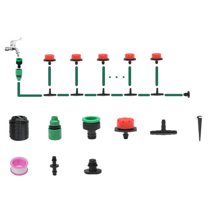 Hose Drip Irrigation System Plant Watering Set 360 Degree Adjustable Drippers, 5m Kit, 10m Kit, 15m Kit, 20m Kit, 25m Kit