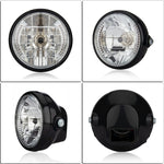 Motorcycle 7 Inch LED Headlight Angel Ring With Steering Function, PE-D7inS01