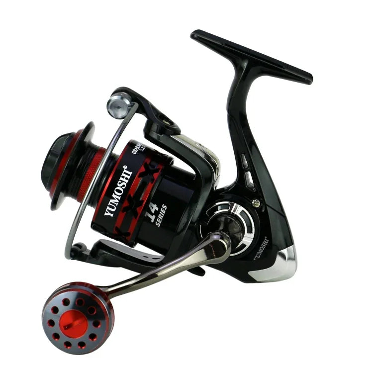 금속 로커 낚시 릴, YUMOSHI RS2000, YUMOSHI RS3000, YUMOSHI RS4000, YUMOSHI RS5000, YUMOSHI RS6000, YUMOSHI RS7000