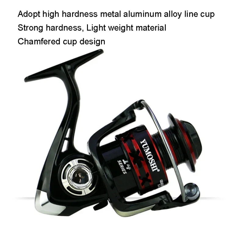 금속 로커 낚시 릴, YUMOSHI RS2000, YUMOSHI RS3000, YUMOSHI RS4000, YUMOSHI RS5000, YUMOSHI RS6000, YUMOSHI RS7000