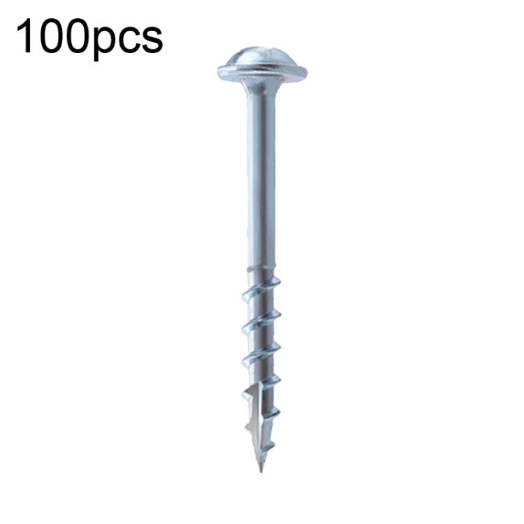 RUITOOL ST4 100개 목공 경사 구멍 나사 반치 자가 태핑 필립스 볼트, 25mm, 32mm, 38mm, 50mm, 63mm